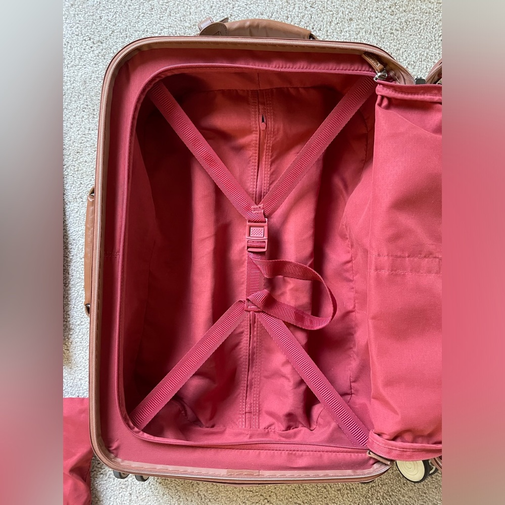 Delsey Paris Chatelet Air 19in Hardside Spinner Carry On Cream Angora White - Picture 9 of 11